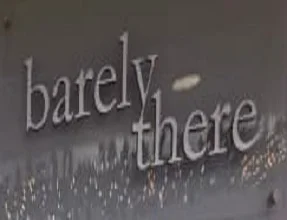 Barely There logo